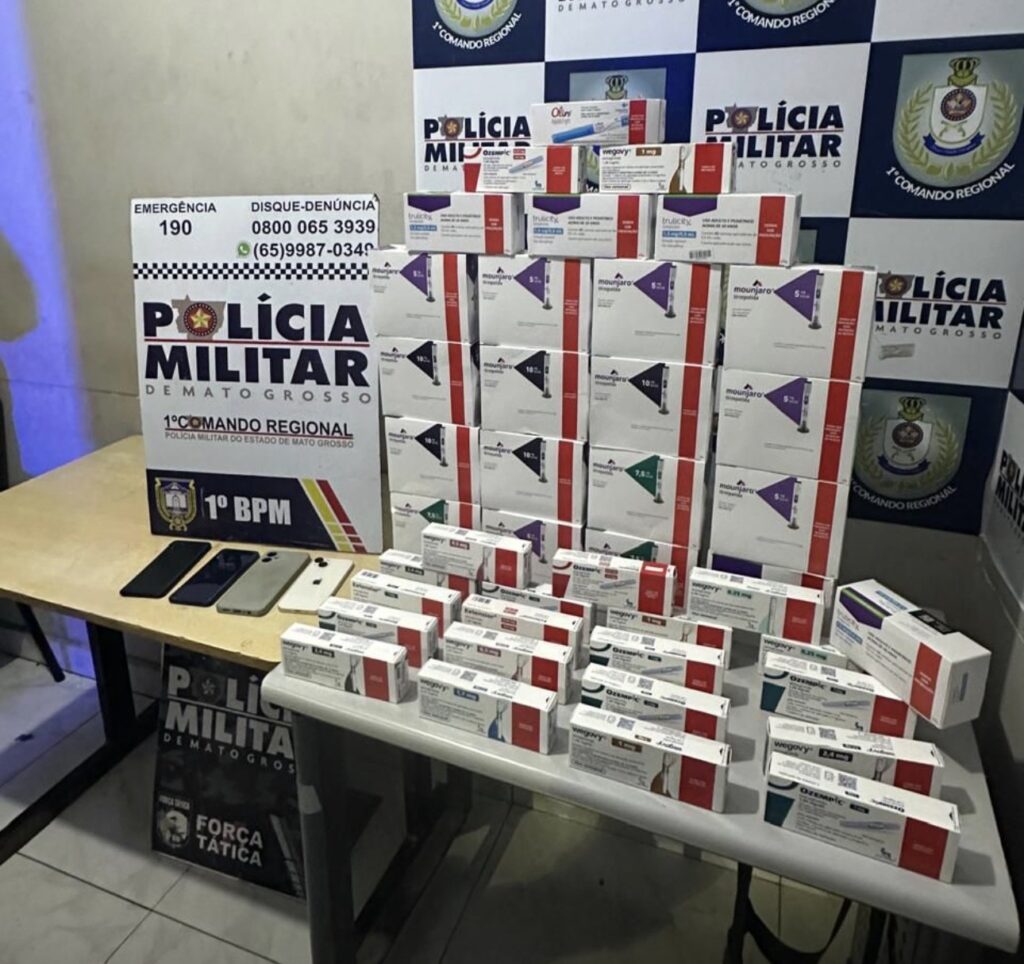 Quase R$ 70 mil em Mounjaro e Ozempic são recuperados após roubo em ...